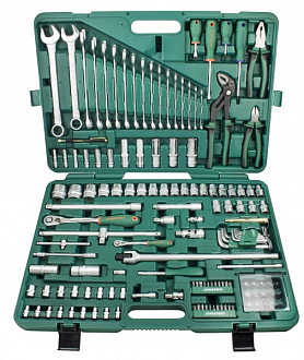 Набор инструмента универсальный 1/4", 1/2"DR, 142 предмета, Jonnesway - фото 2