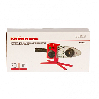 Аппарат для сварки пласт. труб К W 800, 800 Вт, 300 °C, 20-25-32-40-50-63 мм Kronwerk - фото 8