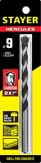 Сверло по бетону HERCULES STAYER 9 x 120 мм, 2915-120-09_z01 PROFESSIONAL - фото 2