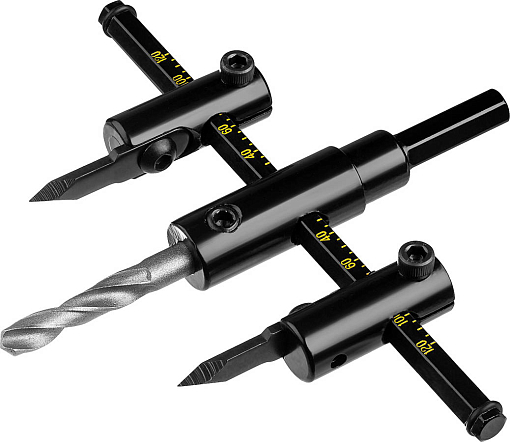 Фото 0 товара Cверло регулируемое "Балеринка" STAYER 2944 ,30-120 мм, двурезцовое, по дереву