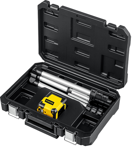 Фото 6 товара Лазерный нивелир STAYER SLM-2 с кейсом 34961-2 Professional 10 м, точн. +/-0,5 мм/м, штатив