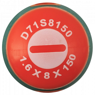 Отвертка стержневая шлицевая ANTI-SLIP GRIP, SL8.0х150 мм, Jonnesway - фото 2