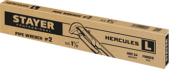 Ключ трубный рычажный STAYER 27331-2 №2 1 1/2” - фото 2