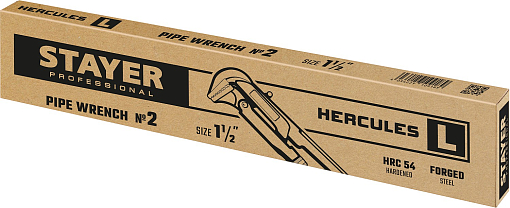 Фото 1 товара Ключ трубный рычажный STAYER 27331-2 №2 1 1/2”