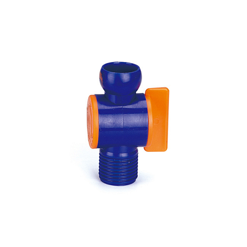 Фото 0 товара Клапан NPT с внешней резьбой СОЖ 1/2" - 1/2 с вентилем Qtool