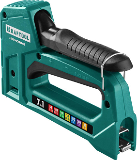 Степлер для скоб "Universal" (7-в-1) KRAFTOOL,31524 скобы 53, 53F, 140, 13, 36, 300, 500 - фото 4