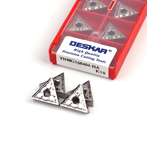 Фото 2 товара TNMG160404 HA K10 токарная пластина Deskar