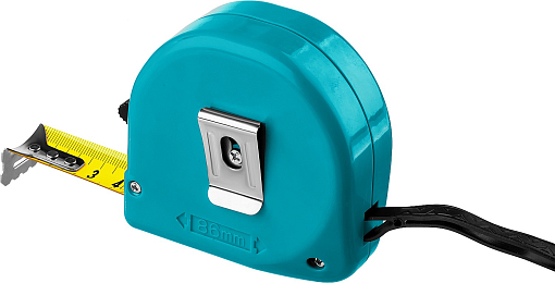 Фото 1 товара Рулетка СИБИН 10 м х 25 мм, ударостойкий, обрезиненный корпус, 34020-10-25_z01