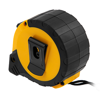 Рулетка 5м х 25мм, двухкомп. корпус, кнопка-пауза Denzel - фото 6