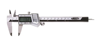 Штангенциркуль 150 (0.01мм/0.0005") вылет губок 40мм цинковый корпус с вспом роликом, INSIZE - фото 1