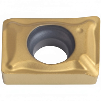 XCMT040104 TC HM1013 пластина для сверла многофункционального TCAP Qtool - фото 2