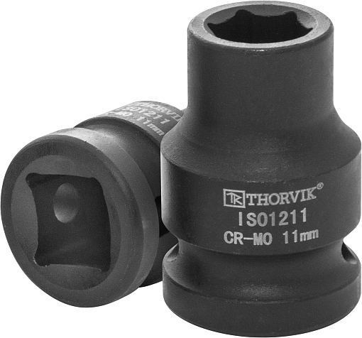 Фото 0 товара Головка торцевая ударная 1/2"DR, 11 мм, THORVIK
