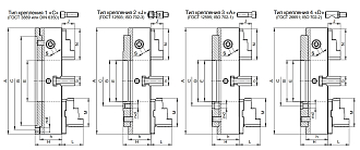 Патрон токарный 3-х кулачковый ручной самоцентрирующийся ПР-250.65.C210 (ц) БЗСП - фото 2