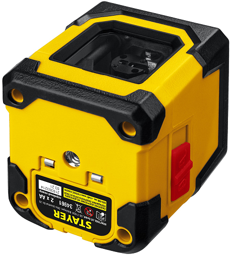 Фото 3 товара Лазерный нивелир SLM-1 с сумкой STAYER 34961-1 Professional 10 м, точн. +/-0,5 мм/м, штатив