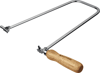 Лобзик ручной хромированный Aligator 15260KRAFTOOL 130x300 мм - фото 2