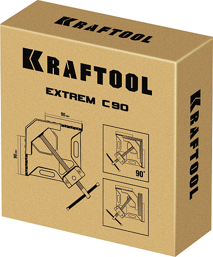 Фото 7 товара Струбцина 2х90 мм, угловая ECC-9, Kraftool