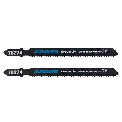 Фото 0 товара Полотна для электролобзика по дереву, 2 шт, ( 31085-T111B ) Gross