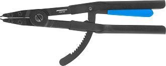 Щипцы прямые с фиксатором для стопорных колец, сжим, 85-170 мм, 4.5-5.5 мм, 400 мм, Jonnesway - фото 1