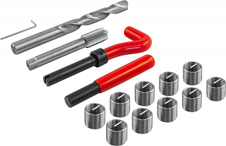 Набор для восстановления резьбы M14x1.5, 15 предметов, THORVIK - фото 2