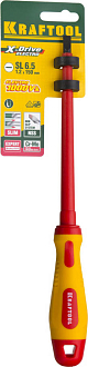 Отвертка SL6.5х150 мм, высоковольтная, Kraftool - фото 3