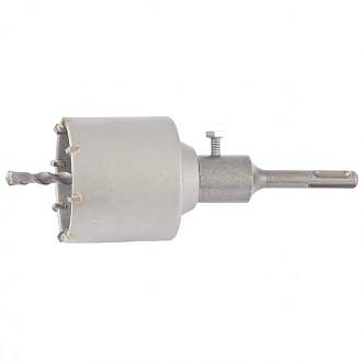 Коронка по бетону в сборе, М22 х 68 мм, SDS Plus Сибртех - фото 2