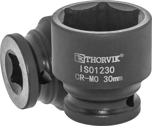 Фото 0 товара Головка торцевая ударная 1/2"DR, 30 мм, THORVIK
