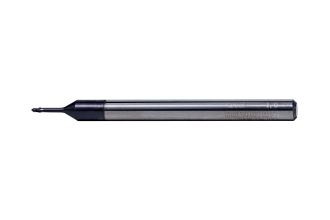 Фреза сферическая с шейкой 0,6х4х0,9х50 z=2 AlTiSiN+TiCrN Qtool - фото 1
