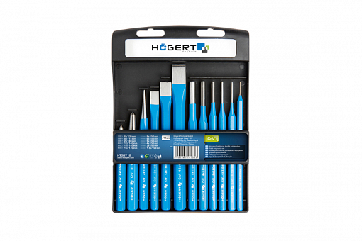 Фото 0 товара Набор ударно- режущего инструмента, 12 шт., CrV HOEGERT